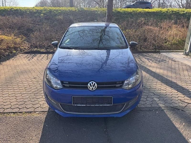 Gebraucht VW Polo Trendline 60 PS (44 kW) 2011 Blau Kleinwagen