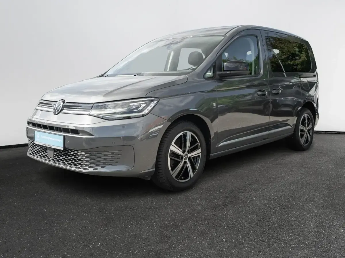 Gebraucht VW Caddy Style 122 PS (89 kW) 2022 Grau / indiumgrau Van / Kleinbus
