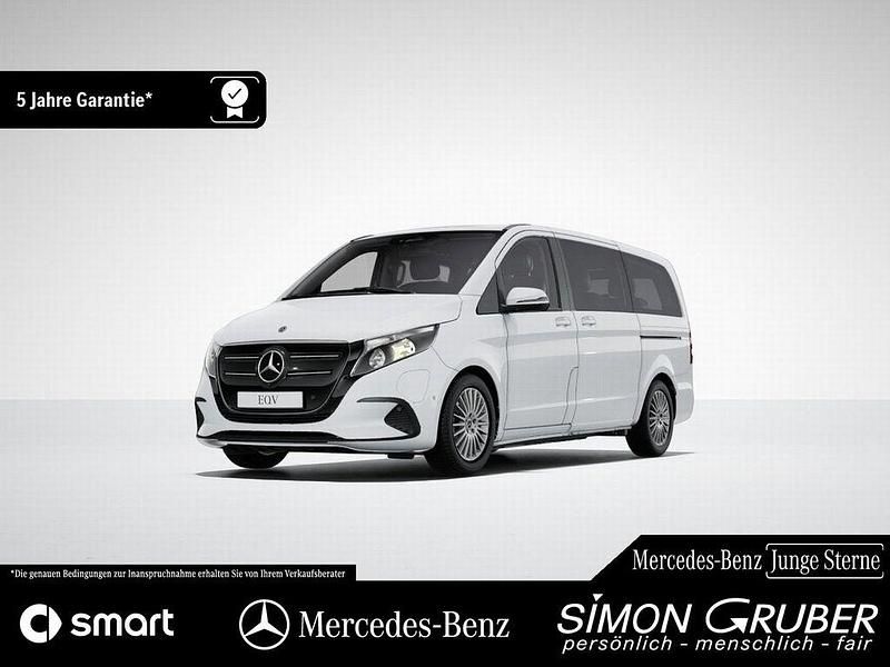 Weiß Gebraucht 2024 Mercedes EQV300 Van / Kleinbus | 48.500 € (Guter Preis) - Bild 1/4