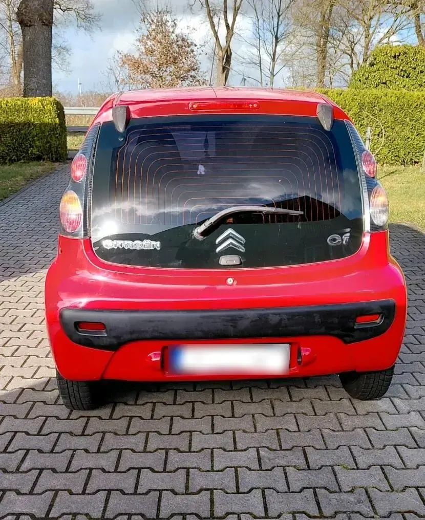 Gebraucht Citroën C1 68 PS (50 kW) 2009 Rot Kleinwagen