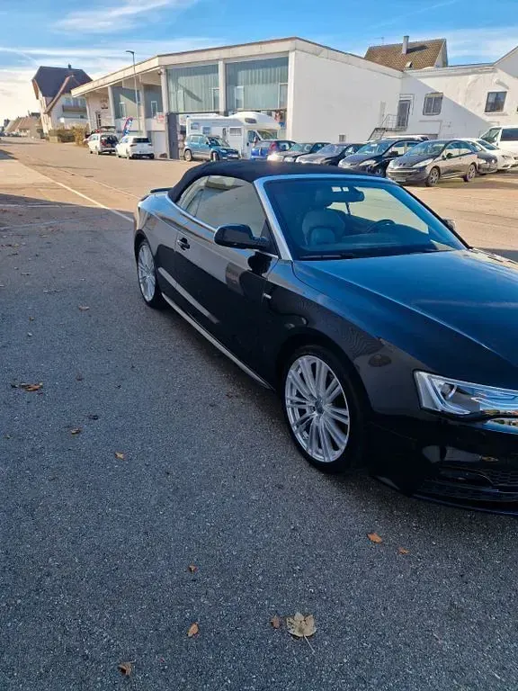 Gebraucht Audi A5 Cabriolet S-Line 190 PS (139 kW) 2016 Schwarz Cabrio