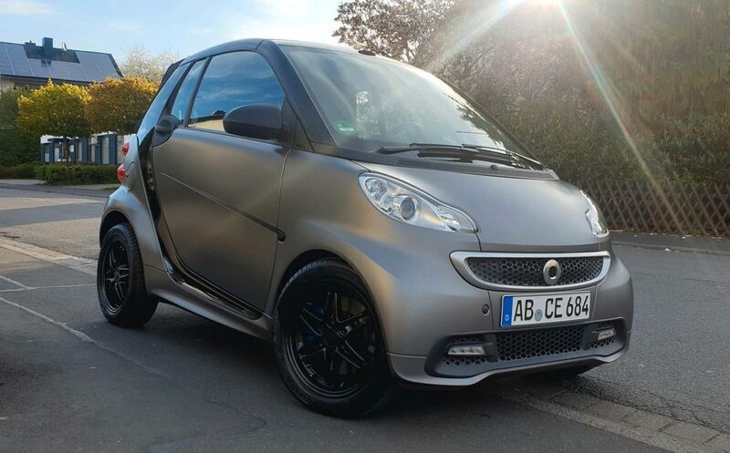 Grau Gebraucht 2013 Smart ForTwo Cabrio Brabus Cabrio | 5.999 € (Guter Preis) - Bild 1/4