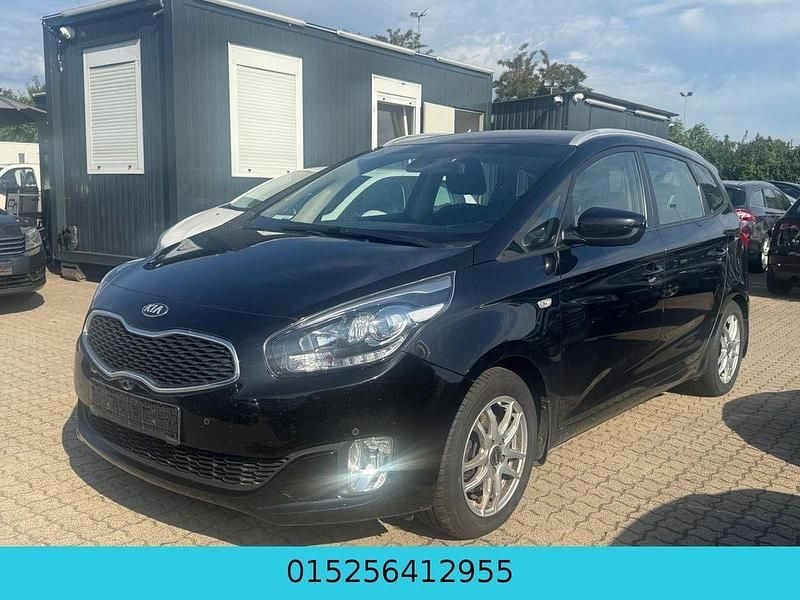 Schwarz Gebraucht 2014 Kia Carens Edition 7 Van / Kleinbus | 5.200 € (Superpreis) - Bild 1/4