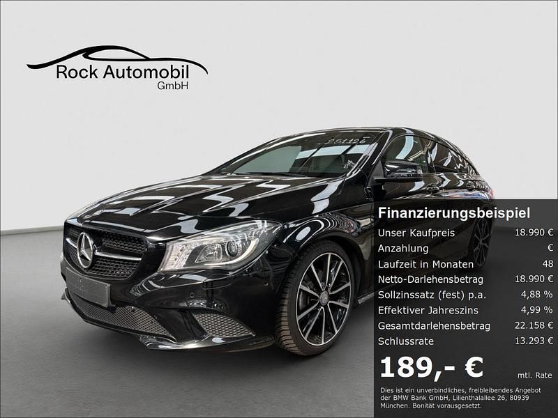Schwarz Gebraucht 2015 Mercedes CLA200 Shooting Brake Urban Kombi | 18.990 € (Teuer) - Bild 1/4