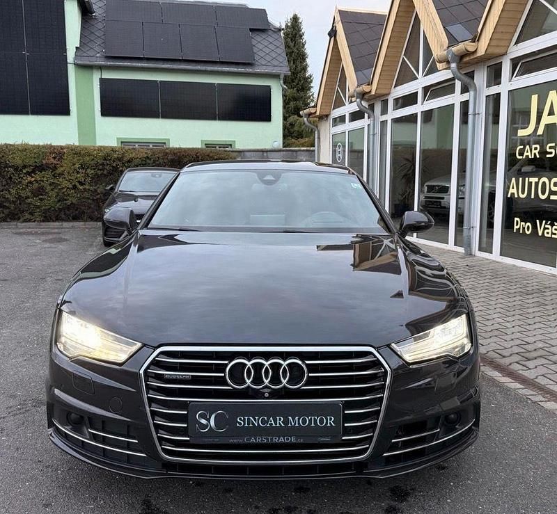 Schwarz Gebraucht 2017 Audi A7 S-Line Coupé | 20.000 € - Bild 1/4