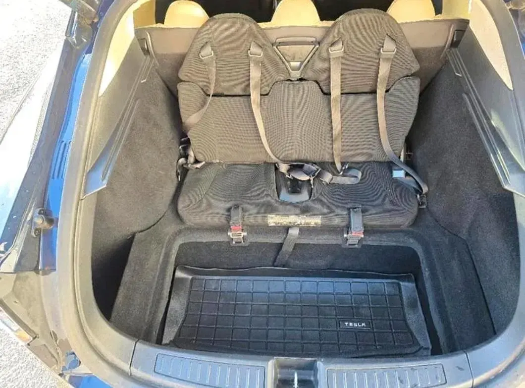 Gebraucht Tesla Model S 309 kW (421 PS) 2013 Blau Kleinwagen