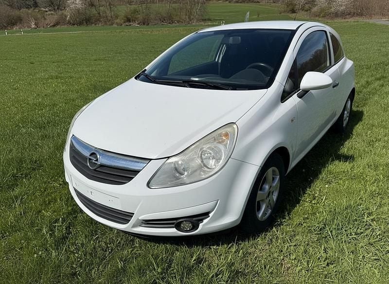 Gebraucht Opel Corsa 80 PS (58 kW) 2009 Weiß Kleinwagen