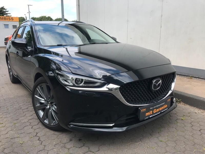Schwarz Gebraucht 2020 Mazda 6 Exclusive-Line Kombi | 18.650 € (Fairer Preis) - Bild 1/4