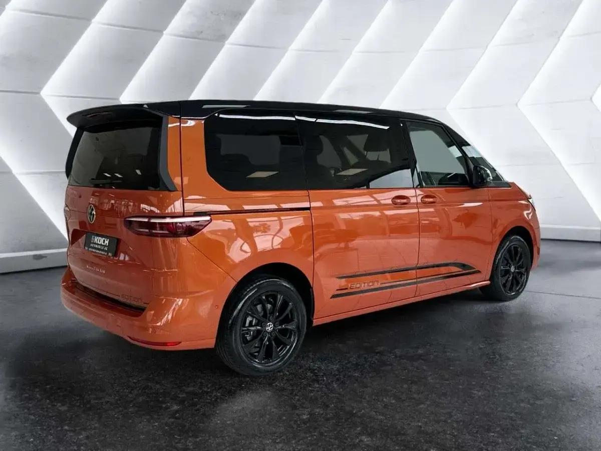 Nowe VW T7 Edition 150 KM (110 kW) 2026 Pomarańczowy Van