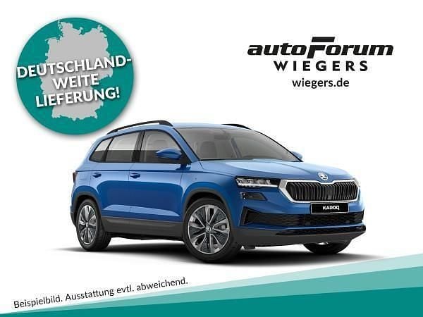 Blau (energyblau) Neu 2025 Skoda Karoq Selection SUV | 30.470 € (Superpreis) - Bild 1/3