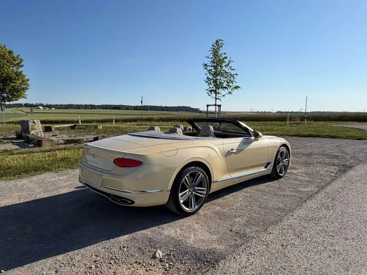 Gebraucht Bentley Continental GT Convertible 549 PS (403 kW) 2024 Magnolia pearlscent Cabrio