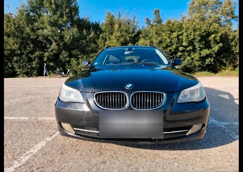 Schwarz Gebraucht 2007 BMW 525 Kombi | 5.245 € (Fairer Preis) - Bild 1/4