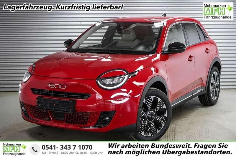 Rot uni () Neu 2025 Fiat 600 La Prima SUV | 25.491 € (Guter Preis) - Bild 1/4