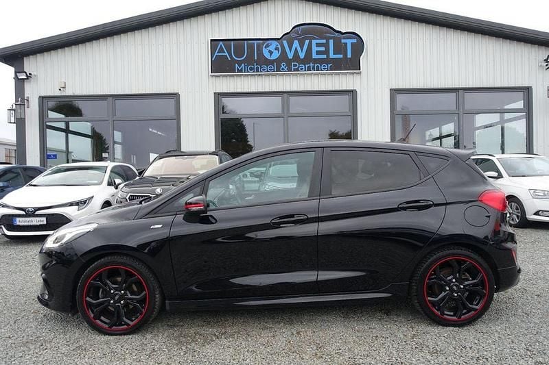 Schwarz Gebraucht 2019 Ford Fiesta ST-Line Kleinwagen | 11.990 € (Etwas zu teuer) - Bild 1/4