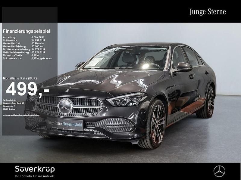 Grau Gebraucht 2024 Mercedes C300e Avantgarde Limousine | 41.270 € (Superpreis) - Bild 1/2