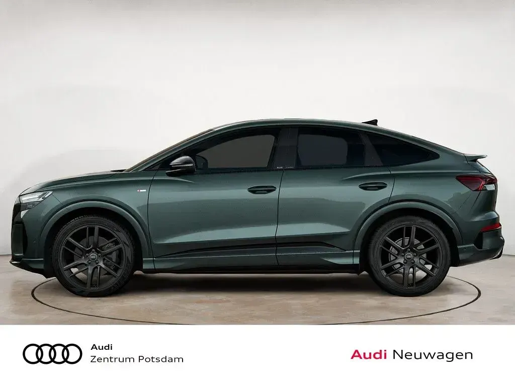 Neu Audi Q4 Sportback e-tron Performance 210 kW (286 PS) 2026 Grün SUV