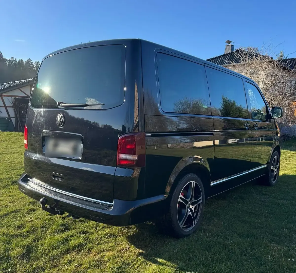 Gebraucht VW Multivan Highline 179 PS (131 kW) 2011 Schwarz Van / Kleinbus