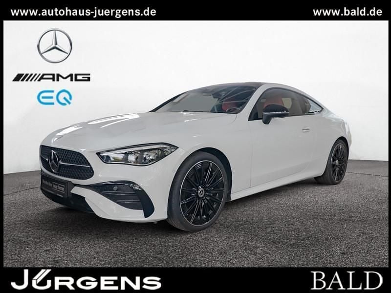 Weiss manufaktur lack manufaktur opalithweiss bright Gebraucht 2024 Mercedes CLE220 AMG Coupé | 48.780 € (Superpreis) - Bild 1/4