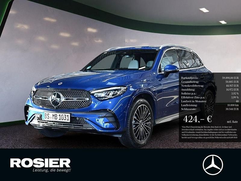 Blau Gebraucht 2025 Mercedes GLC200 AMG line SUV | 59.890 € (Teuer) - Bild 1/3