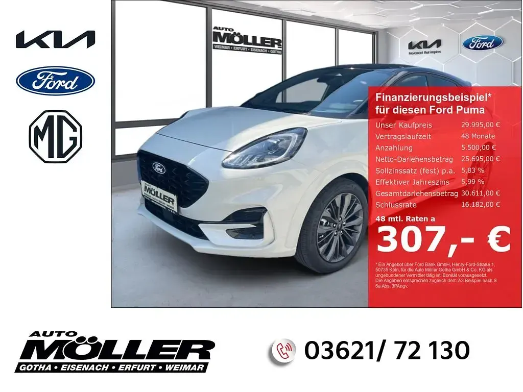 Gebraucht Ford Puma 125 PS (91 kW) 2026 SUV