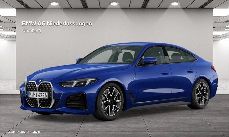 Blau Gebraucht 2024 BMW 420 Gran Coupé M Sport Coupé | 46.895 € (Fairer Preis) - Bild 1/4