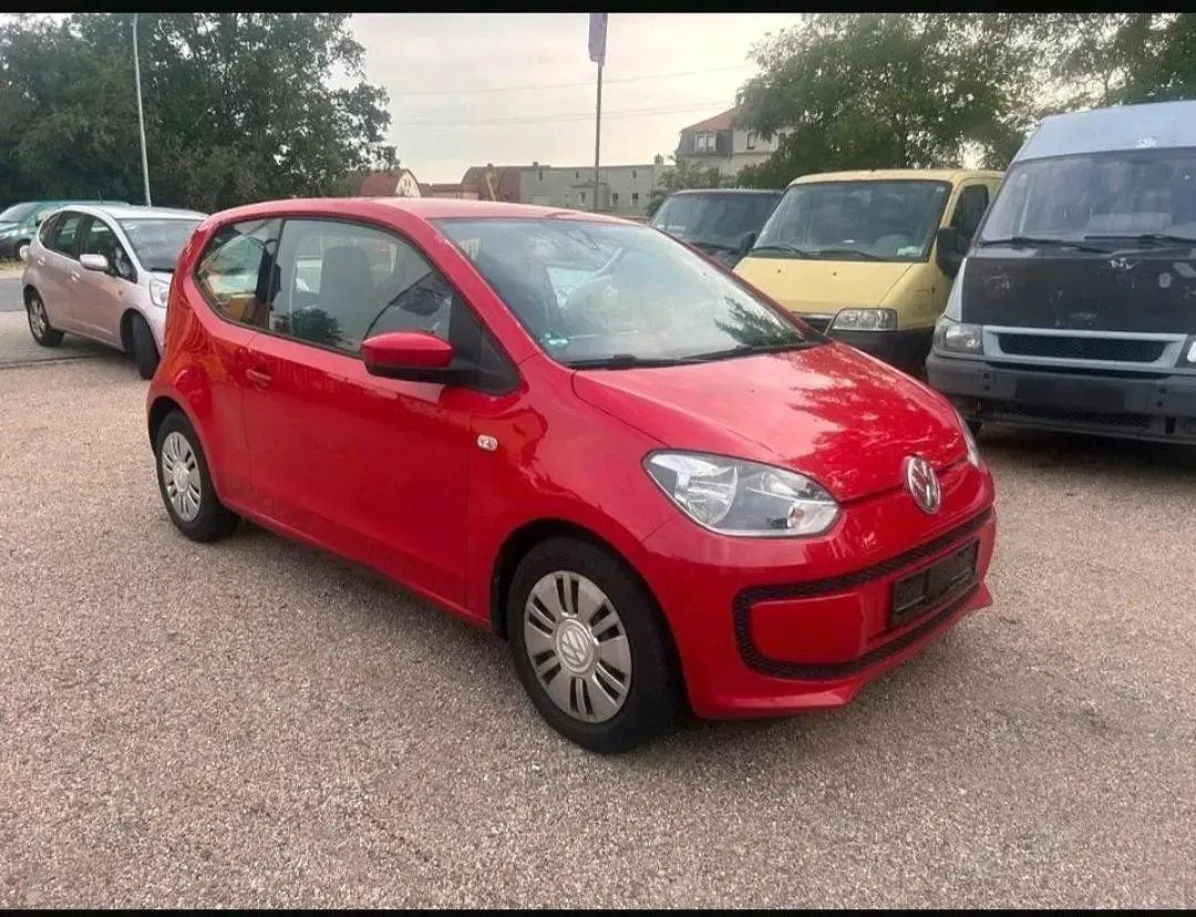 Gebraucht VW up! 75 PS (55 kW) 2012 Rot Kleinwagen