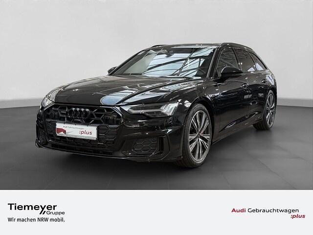 Mythosschwarz metallic Gebraucht 2024 Audi A6 S-Line Kombi | 54.170 € (Teuer) - Bild 1/4