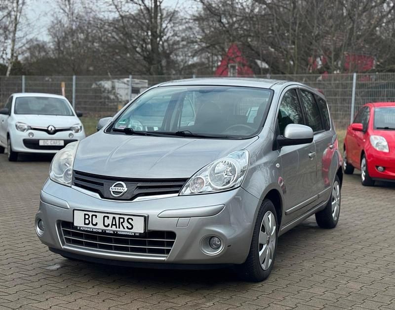 Second-hand Nissan Note 88 CP (64 kW) 2012 Argintiu Hatchback