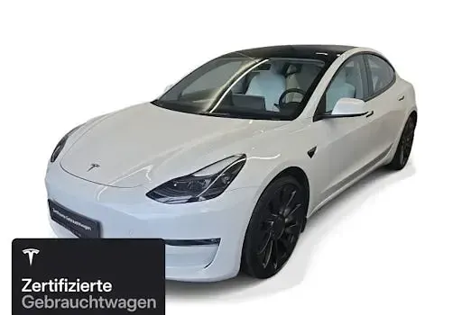 Occasion Tesla Model 3 Performance 377 kW (513 ch) 2021 Blanc Berline