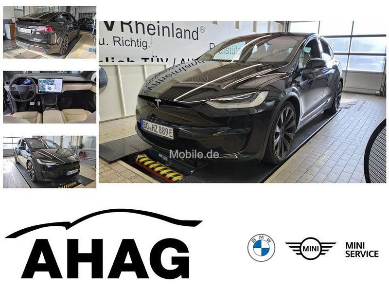 Schwarz Gebraucht 2023 Tesla Model X SUV | 74.840 € (Superpreis) - Bild 1/4