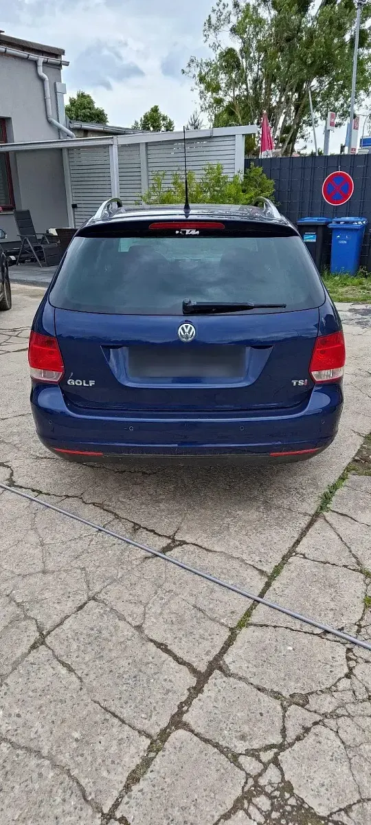 Gebraucht VW Golf VI 125 PS (91 kW) 2009 Blau Kleinwagen