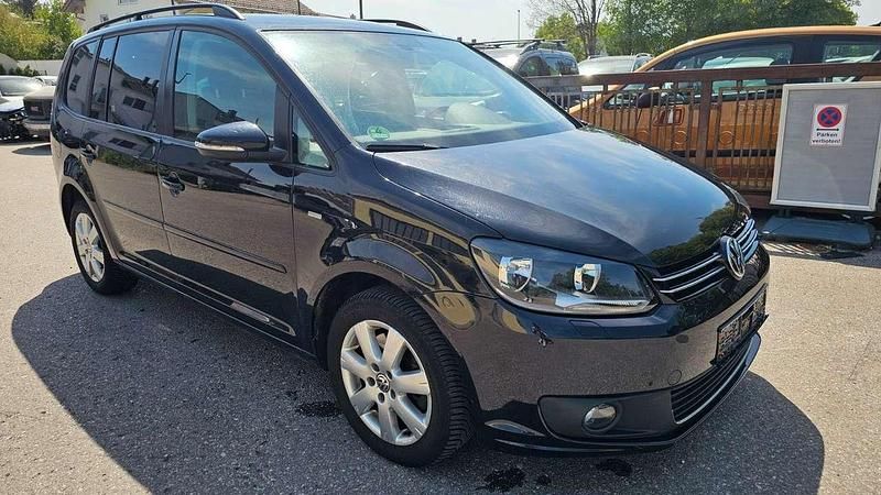 Gebraucht VW Touran Highline 140 PS (102 kW) 2012 Schwarz Van / Kleinbus