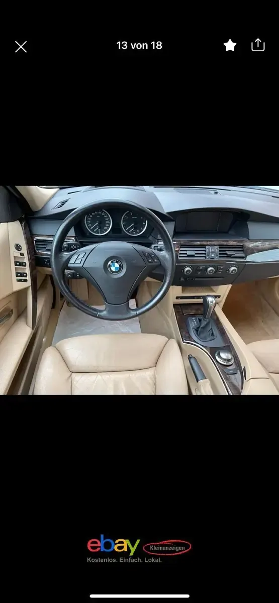 Second-hand BMW 525 192 CP (141 kW) 2004 Andere farben Berlinǎ