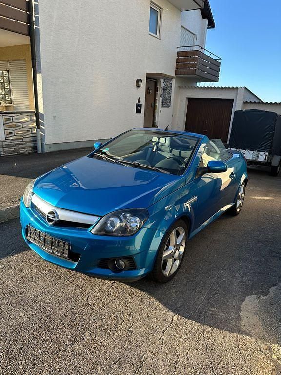 Blau Gebraucht 2004 Opel Tigra Cabrio | 2.990 € (Teuer) - Bild 1/4