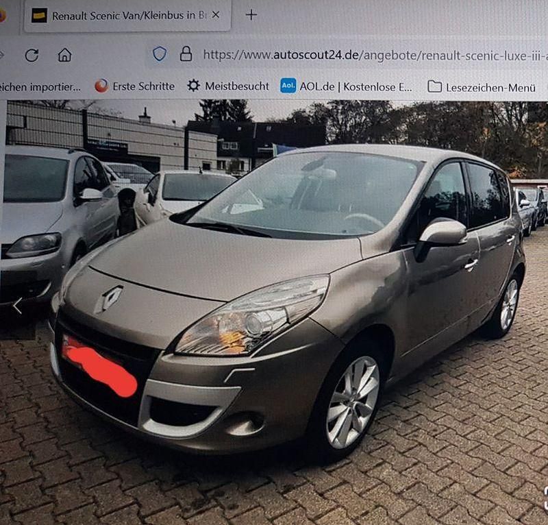 Beige Gebraucht 2009 Renault Scénic III Luxe Van / Kleinbus | 6.500 € (Fairer Preis) - Bild 1/4