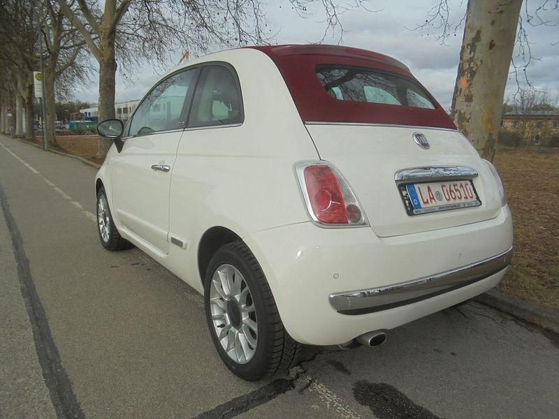 Gebraucht Fiat 500 Lounge 69 PS (50 kW) 2013 Weiß Cabrio