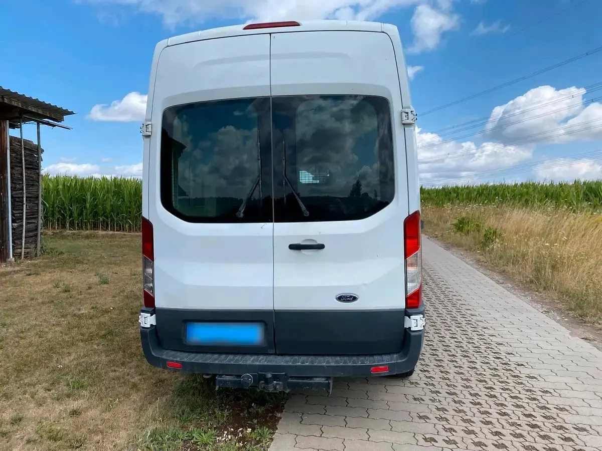 Gebraucht Ford Transit 155 PS (114 kW) 2015 Weiß Van / Kleinbus