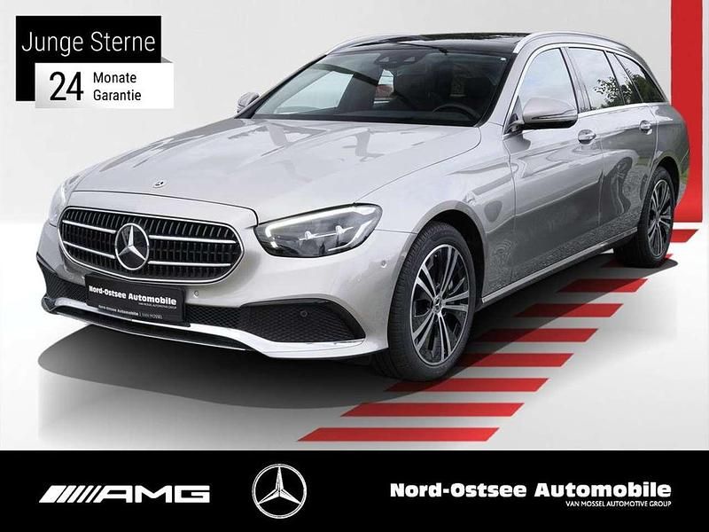 Mojavesilber Gebraucht 2022 Mercedes E400 Avantgarde Kombi | 48.290 € (Guter Preis) - Bild 1/4