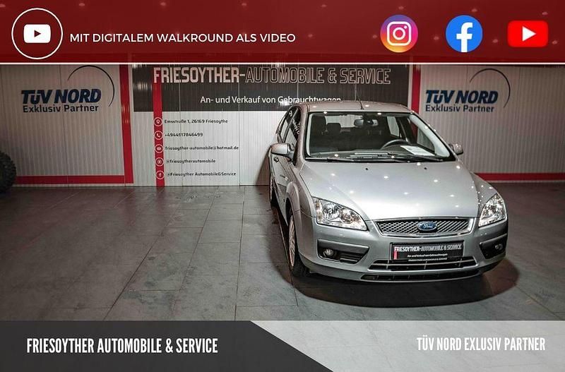 Gebraucht Ford Focus Ghia 101 PS (74 kW) 2005 Silber Limousine