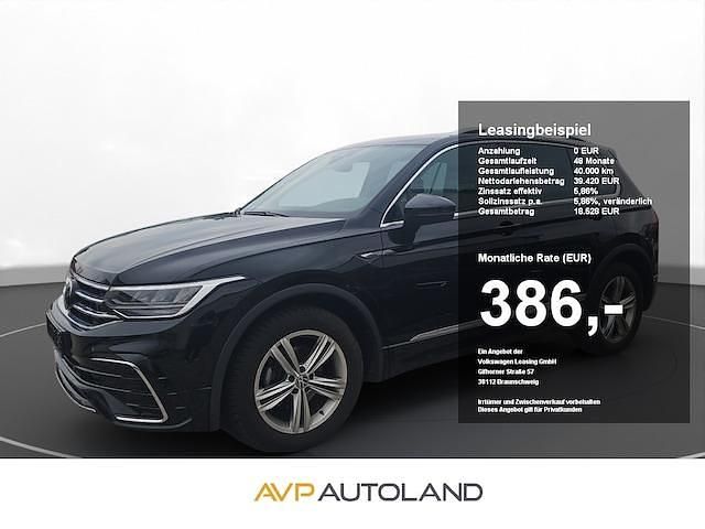 Schwarz Gebraucht 2023 VW Tiguan R-line SUV | 39.320 € (Fairer Preis) - Bild 1/4