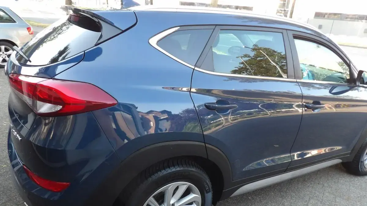 Gebraucht Hyundai Tucson 177 PS (130 kW) 2017 Blau SUV