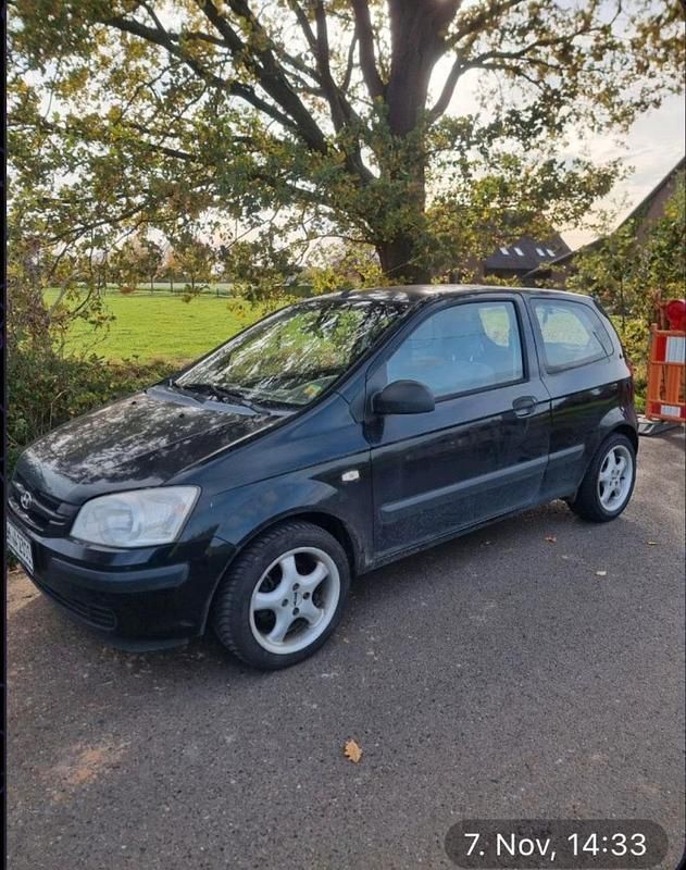 Schwarz Gebraucht 2006 Hyundai Getz Kleinwagen | 700 € (Superpreis) - Bild 1/3