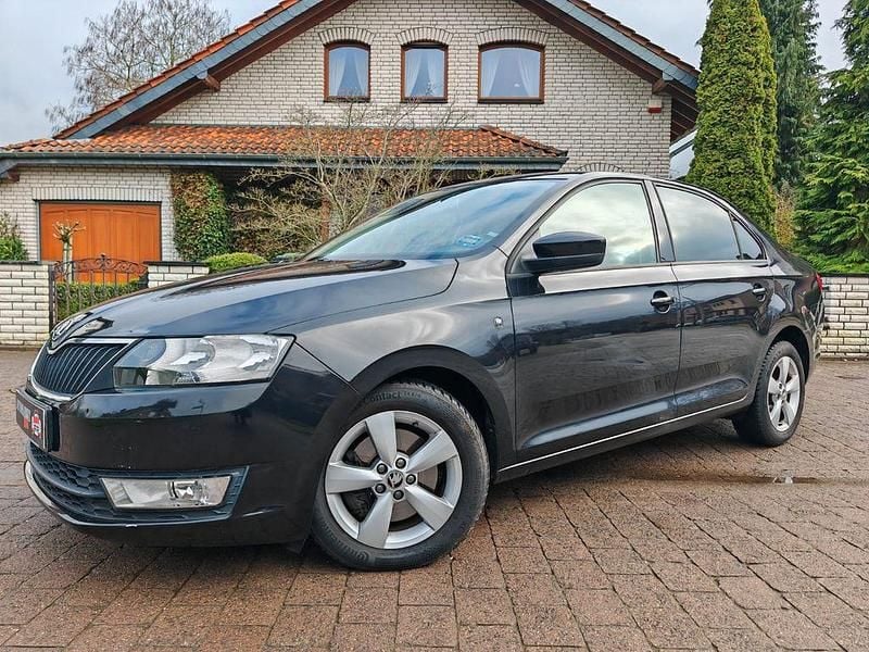 Gebraucht Skoda Rapid 105 PS (77 kW) 2013 Schwarz Kleinwagen