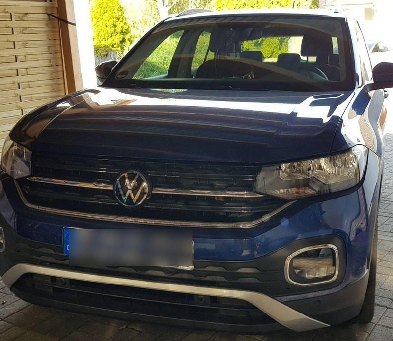 Gebraucht VW T-Cross Move 95 PS (69 kW) 2023 Blau SUV