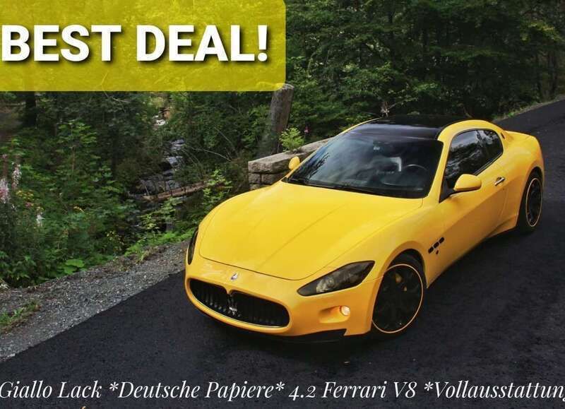 Gelb Gebraucht 2008 Maserati Granturismo Coupé | 39.995 € - Bild 1/4