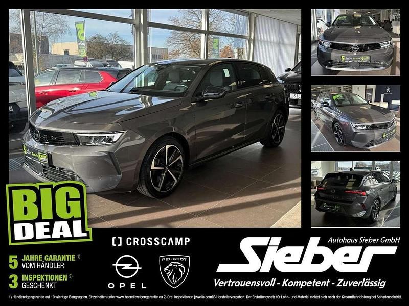 Gebraucht Opel Astra Edition 181 PS (133 kW) 2022 Mondstein grau/e:vulkan grau Limousine