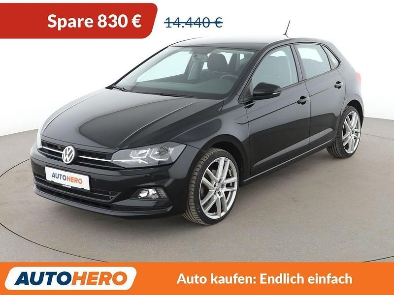 Gebraucht VW Polo Comfortline 116 PS (85 kW) 2018 Schwarz Kleinwagen