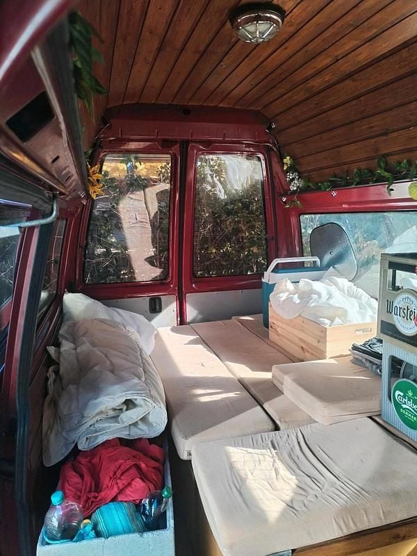 Gebraucht VW T4 1995 Rot Van