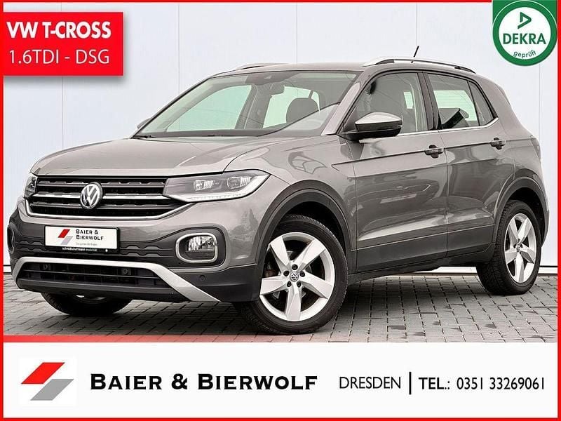Gebraucht VW T-Cross Style 95 PS (69 kW) 2019 Grau SUV