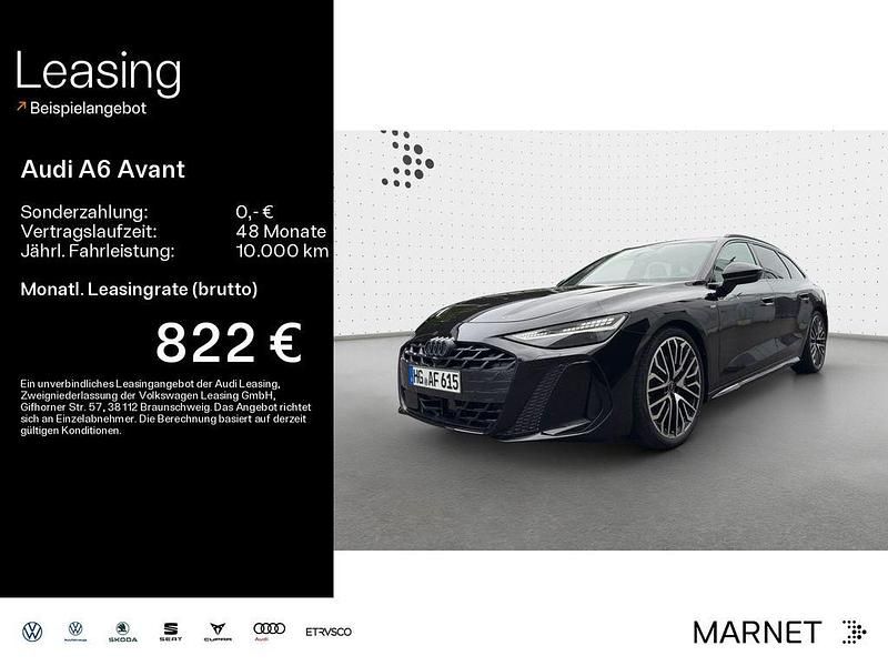 Gebraucht Audi A6 Ambiente 204 PS (150 kW) 2025 Mythosschwarz metallic Kombi